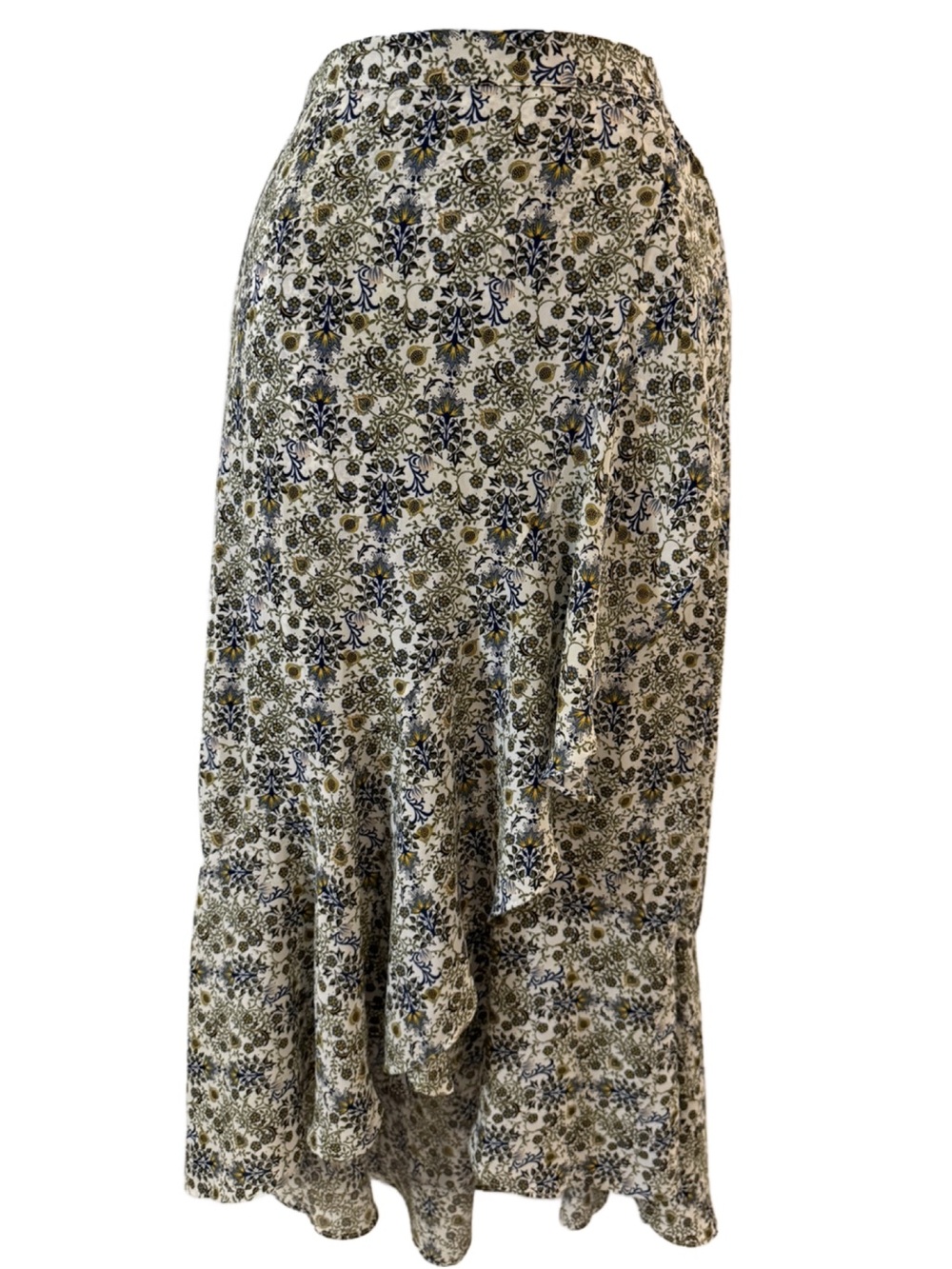 Max Studio Floral Ruffle Skirt. Small - Picture 2 of 10